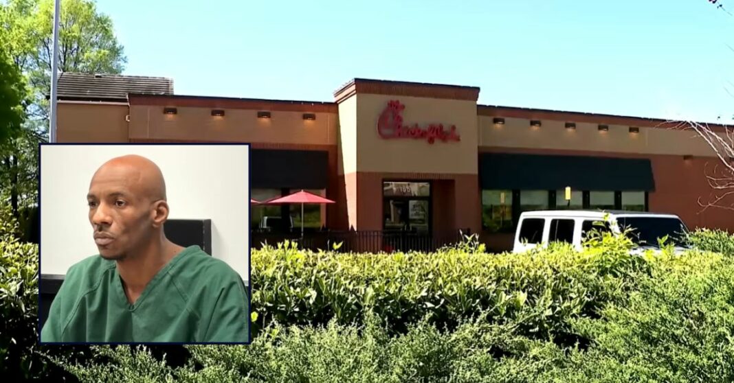 Man shoots fellow Chick-fil-A customer in the chest: Cops