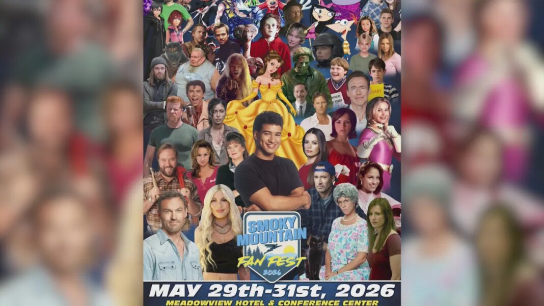 Mario Lopez and more celebrities visit Kingsport for Smoky Mountain Fan Fest