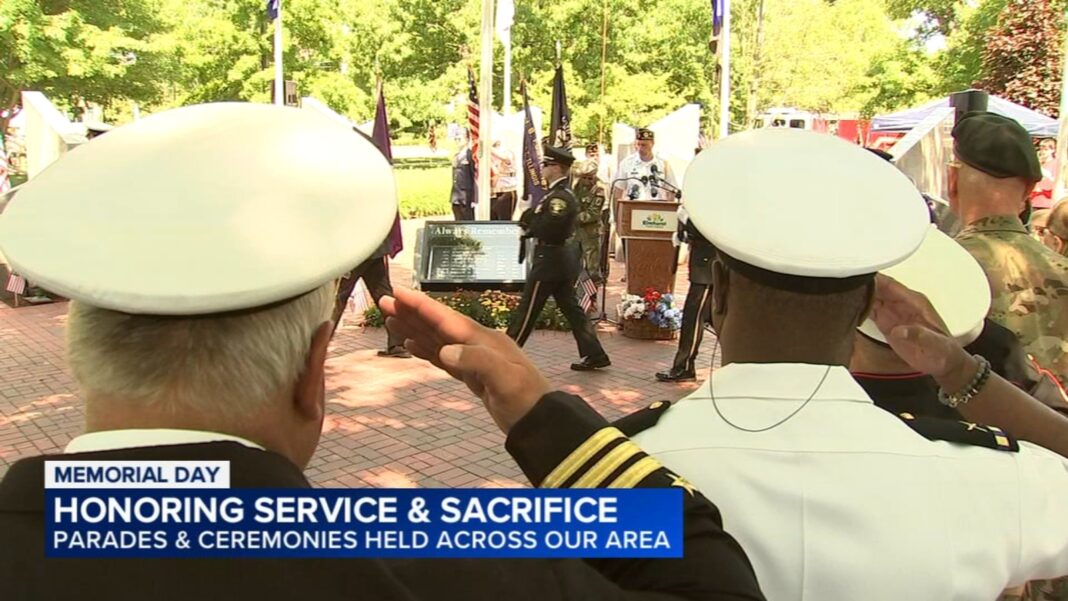 Memorial Day 2026 ceremonies, parades held in Chicago, Elmhurst, Naperville, Arlington Heights, and more