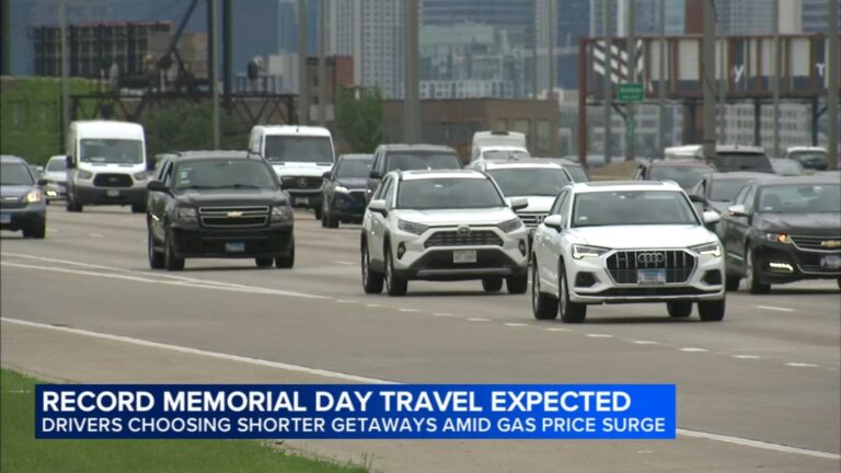 Chicago Area Sees Surge in Memorial Day Travel Despite Rising Gas Costs