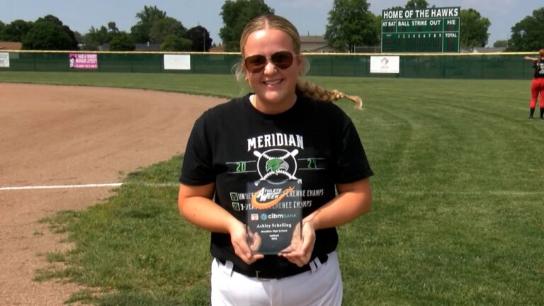 Schelling of Meridian Honored as WCIA 3’s Athlete of the Week