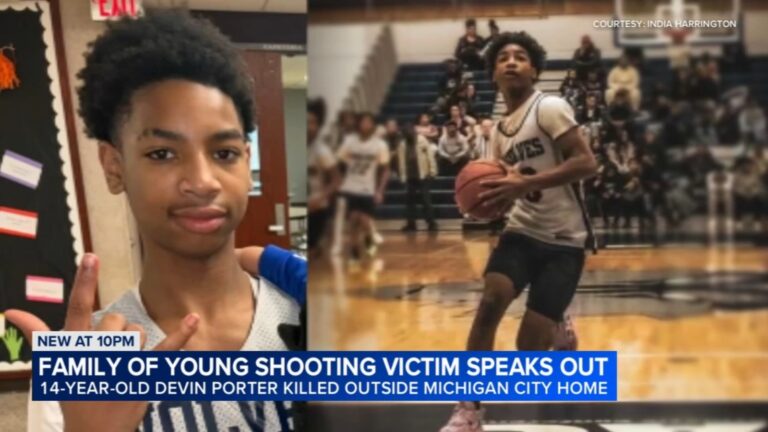 Tragic Shooting Claims Life of 14-Year-Old Devin Porter in Michigan City Home; Family Demands Justice