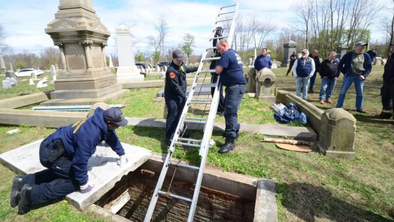 Chilling Discovery: Missing Man Linked to Biker Gang Found Dead in Abandoned Cemetery Crypt