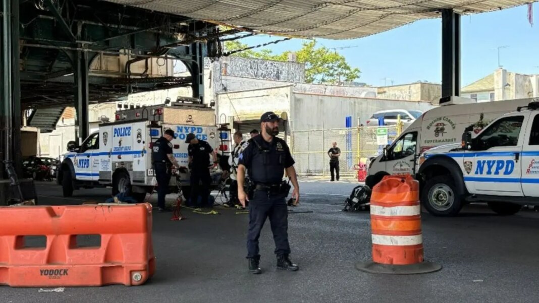NYPD investigating after surveillance video captures group entering sewers through manholes