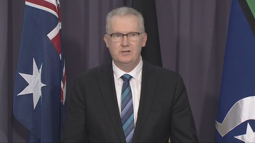 Home Affairs Minister Tony Burke announces White Australia has been listed as a hate group. 