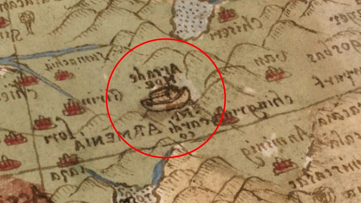 Noah's Ark mystery deepens as ancient map points to its resting place