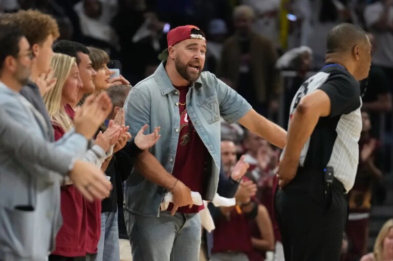 Travis Kelce’s Spirited Appearance Unable to Revitalize Cavaliers’ Performance