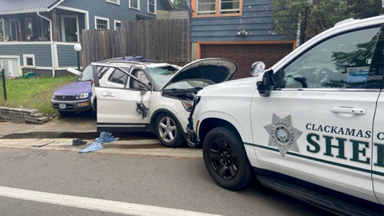 Watch: Oregon Burglary Suspect Apprehended Following Dramatic SUV Crash During Police Pursuit
