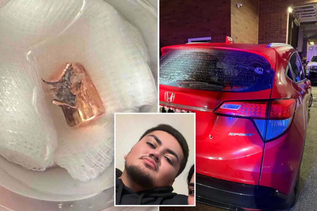 Oregon man shot at In-N-Out drive-thru drove family to safety with bullet lodged in head