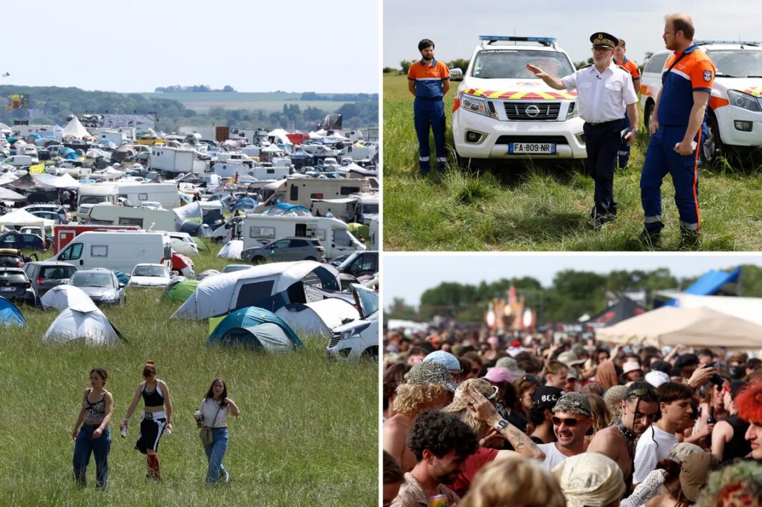 Over 20K Europeans flock to 'dangerous' rave on French military field littered with potentially active mines