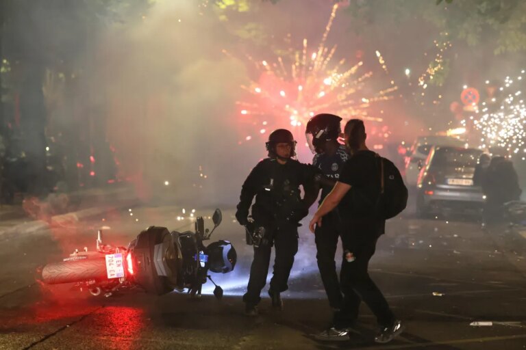 Paris Police Detain Many Amid Chaos at PSG Champions League Victory Celebrations