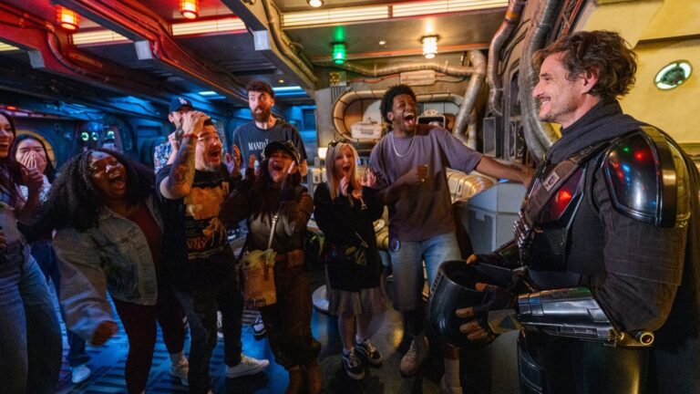 Pedro Pascal Stuns Fans with Epic ‘Mandalorian’ Appearance at Disneyland’s Star Wars: Galaxy’s Edge