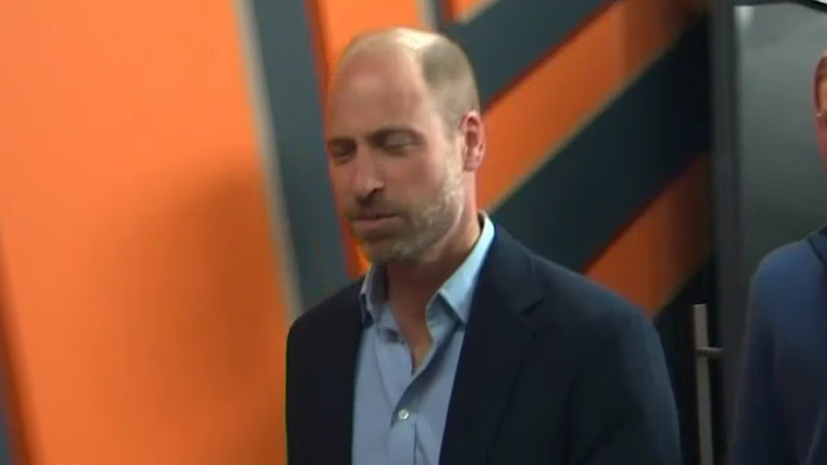 Prince William gets his hands on the silverware as he celebrates Aston Villa's triumph - as he cries tears of joy seeing his beloved side end their 30-year trophy drought and lift their first title since he was 13!