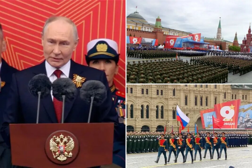 Putin attends scaled-back WW2 victory parade as worries deepen over Ukraine war 