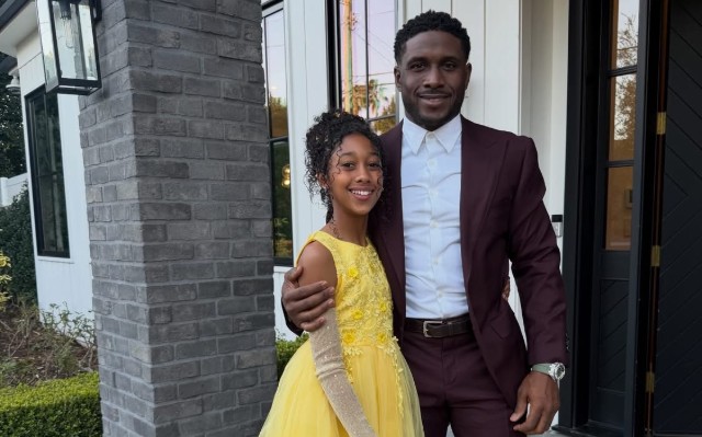 REGGIE BUSH SHARES SWEET DADDY-DAUGHTER DANCE PHOTOS ON DAUGHTER'S 13TH BIRTHDAY