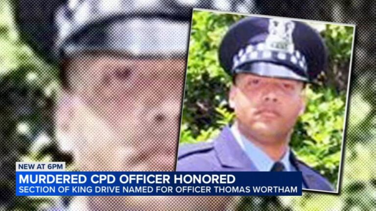 Honoring a Hero: King Drive and 35th Street Renamed After Fallen Officer Thomas Wortham in Chatham