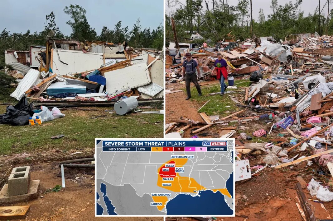 Severe thunderstorms with hail, damaging winds return to Plains through Mother's Day as tornado threat looms