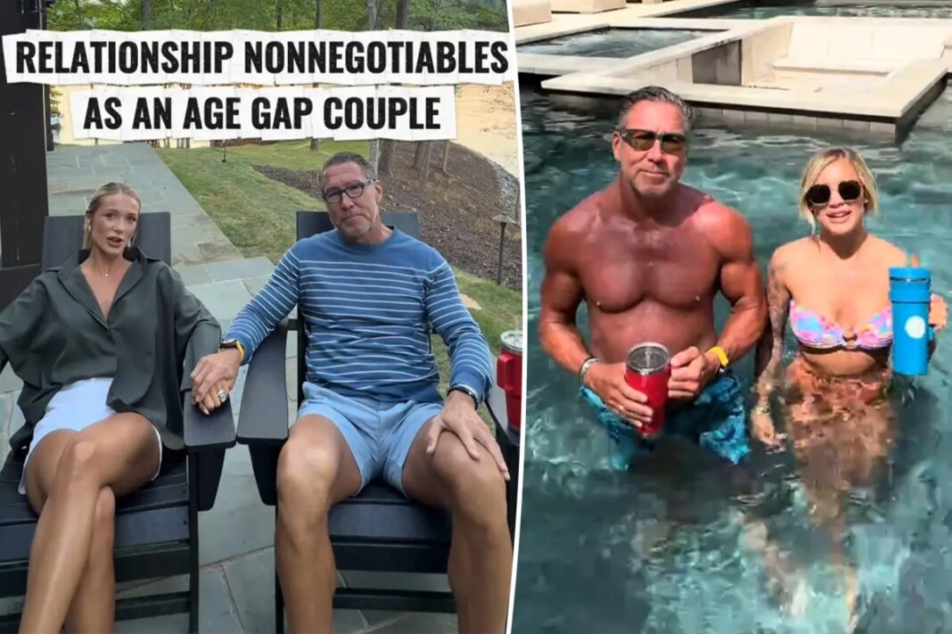 South Carolina couple with 34-year age gap reveals 'strict' relationship rules in viral video