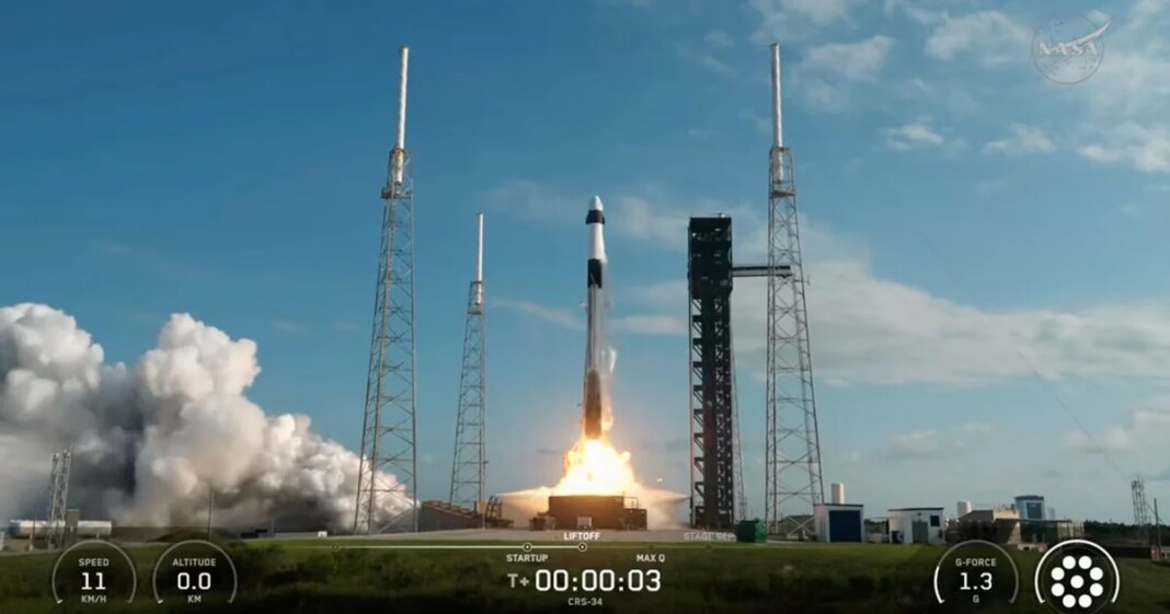 SpaceX launches cargo ship to International Space Station