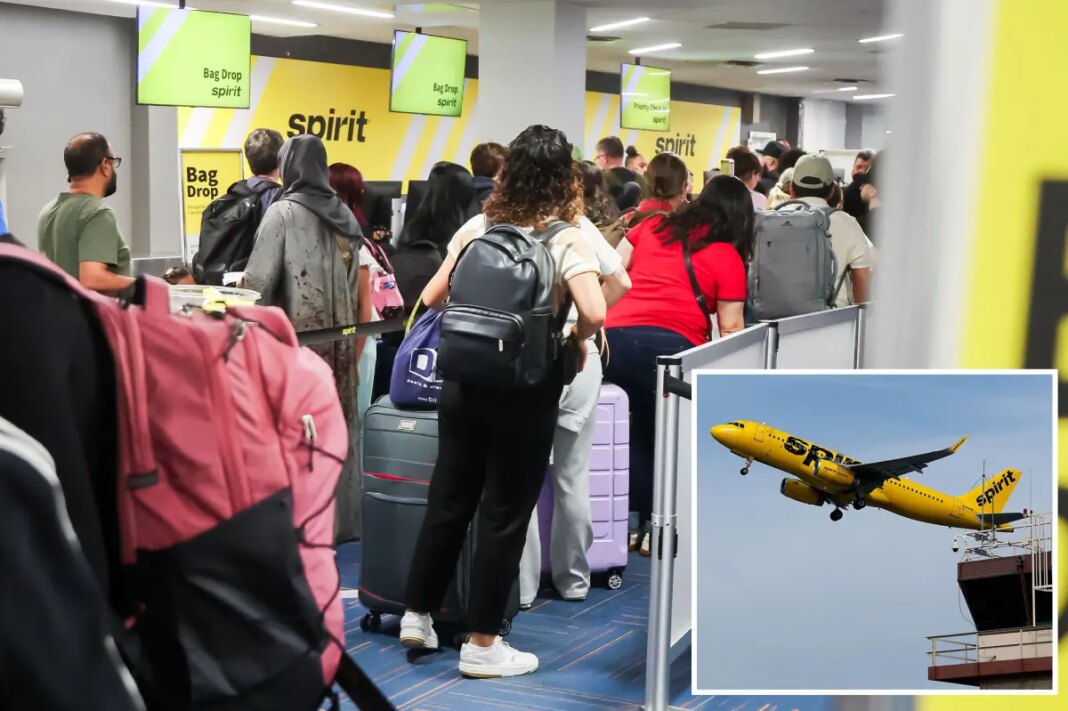 Spirit Airlines shutdown triggers chaos at LAX, leaving passengers stranded