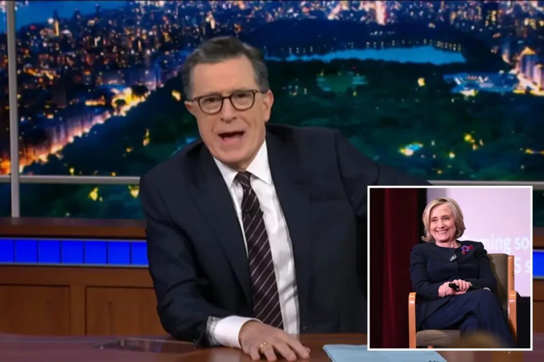 Stephen Colbert reveals unaired 'Late Show' Hillary Clinton graphic that never aired