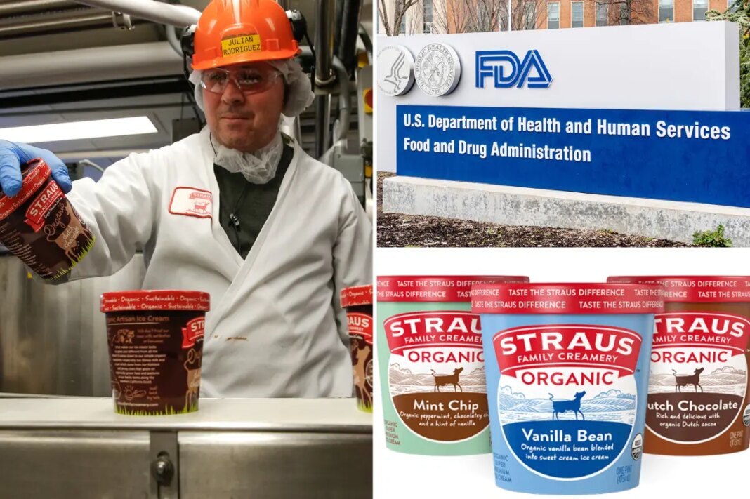 Straus Family Creamery voluntarily recalls several ice cream flavors in 17 states