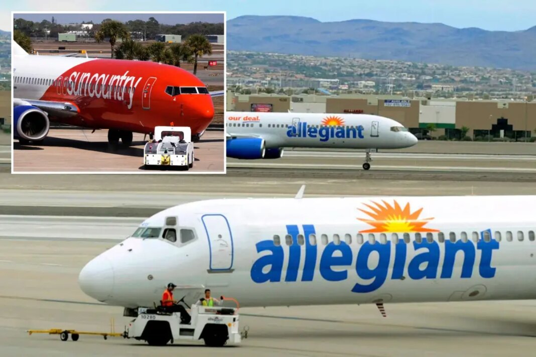 Sun Country merges with Allegiant Air on larger budget airline following Spirit Airlines shutdown