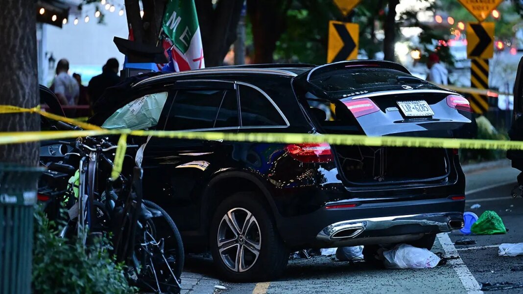 Suspected drunk driver kills 2 pedestrians in violent chain-reaction crash on Manhattan's Upper West Side
