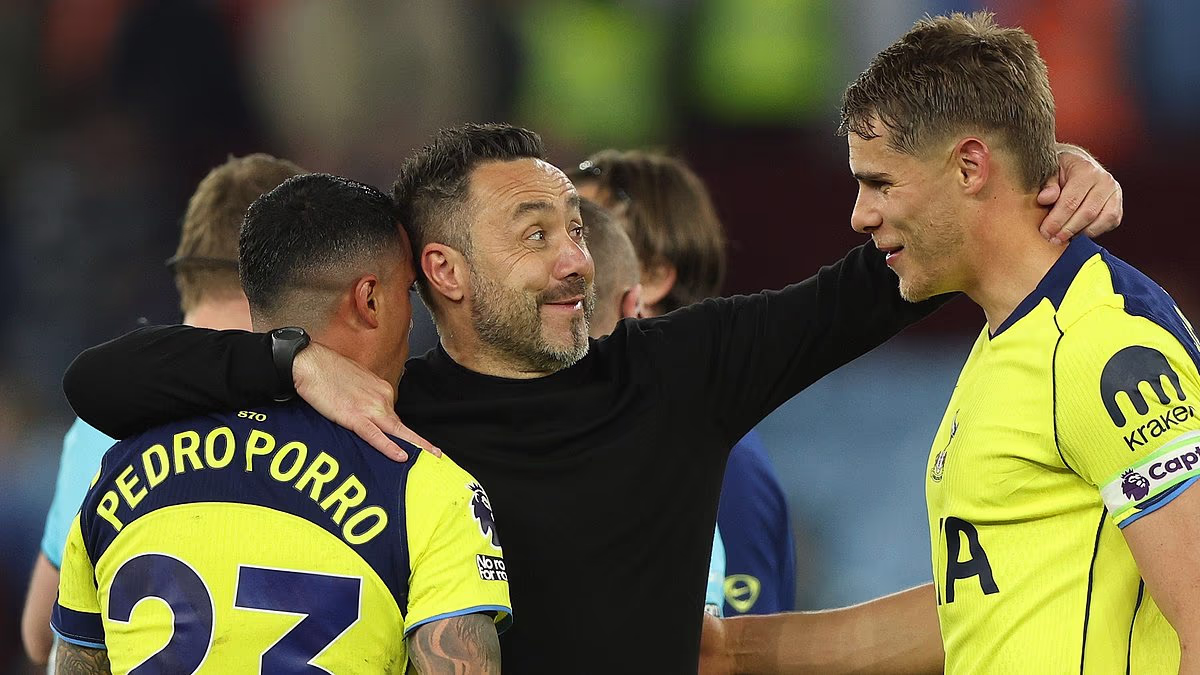 Tactics sessions at 9pm, living with his staff and YouTube pep talks: Inside Roberto De Zerbi's 54-day masterclass that saved Spurs from relegation - and what he wants now