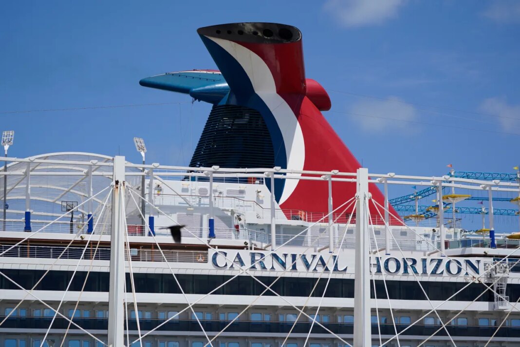 FILE - Carnival Cruise Line