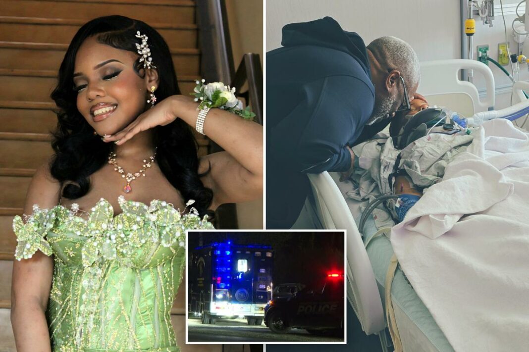 Teen girl hit by car fleeing prom party shooting that injured 4: 'From magic to tragic'