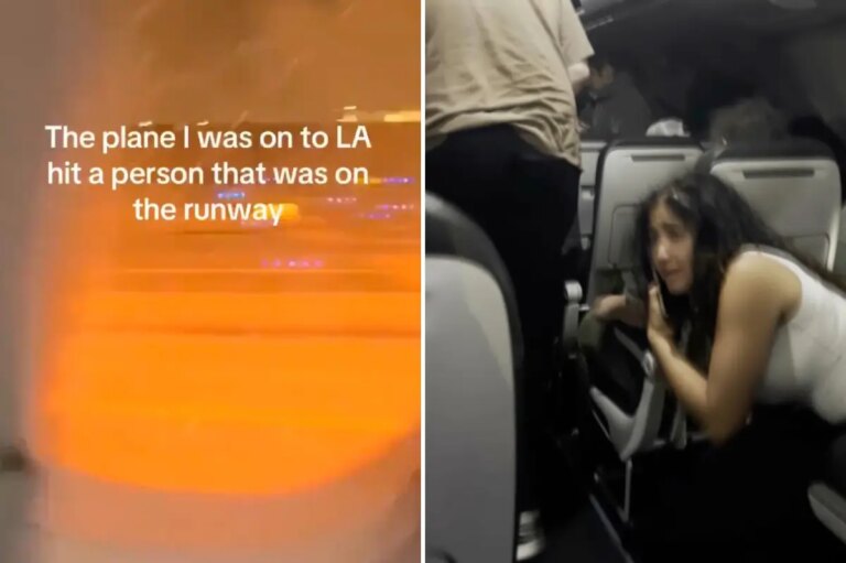 Frightening Footage Captures Frontier Airlines Passengers Evacuating Smoke-Filled Cabin After Jet Collision on Denver Runway