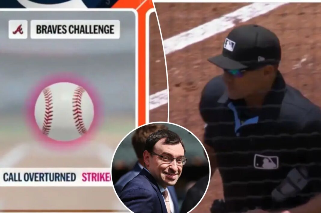 Tigers announcer has one word reaction to laughable overturned call by ABS
