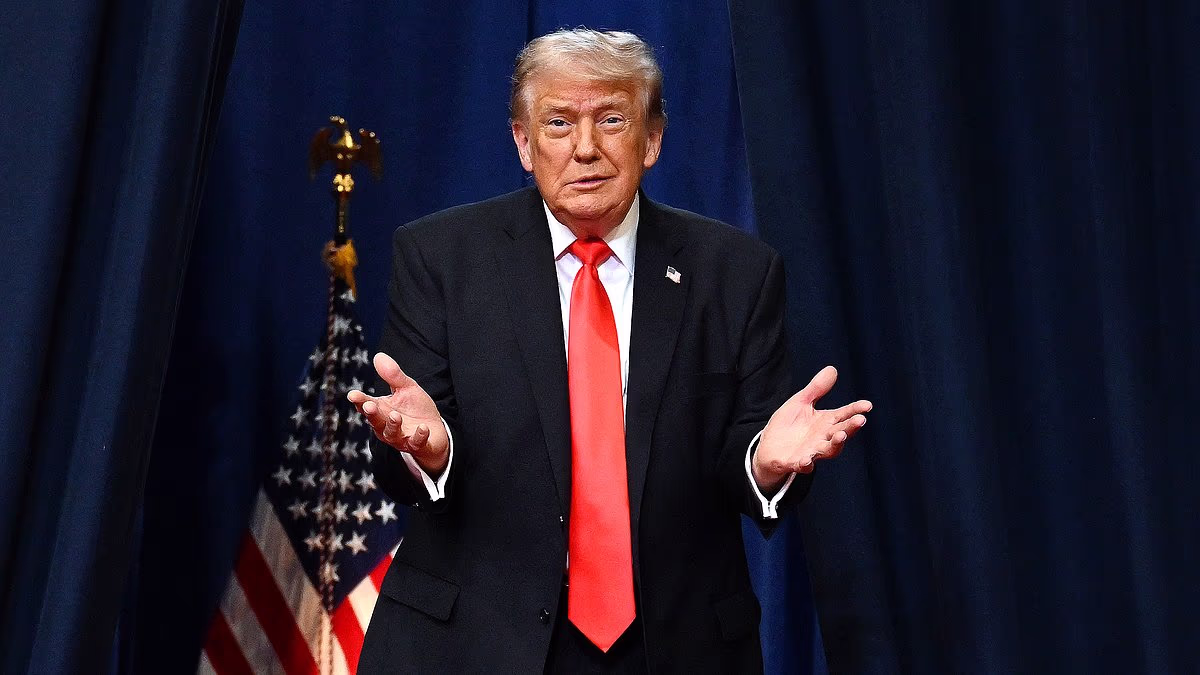 Trump does impression of Omar preparing to go to bed with brother