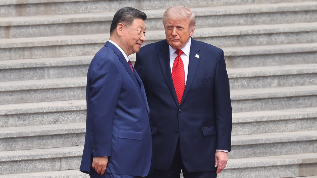 Trump gets spectacular state welcome from China's Xi