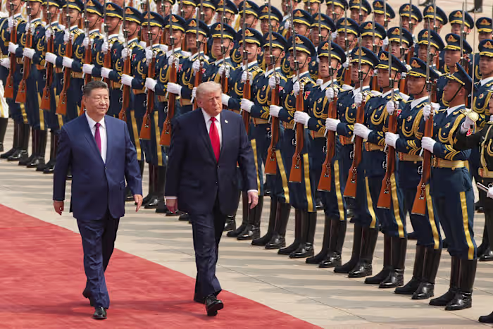 Trump insists US-China relations are in a good place despite differences as he wraps up Beijing trip
