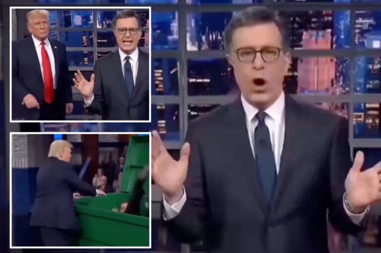 Trump Targets Colbert with AI-Generated Insult in Latest Verbal Exchange