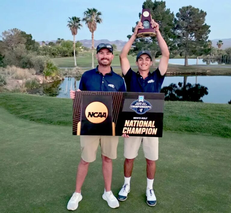 USCB Freshman Clinches Victory at DII Golf National Championship