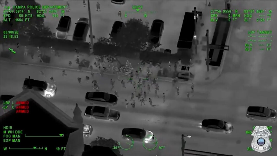 Viral teen takeover explodes into chaos as police round up 22 in park pandemonium