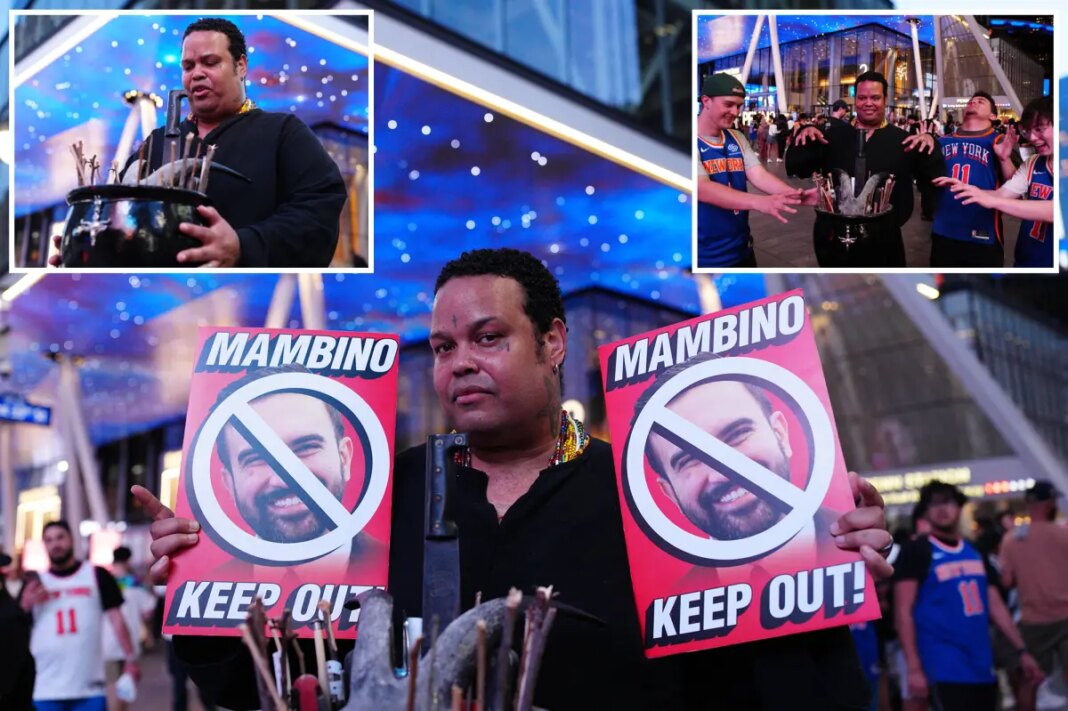 Voodoo King clears MSG of possible ‘Mamdani curse’ after mayor hints at going to Game 1 – and Knicks pull off stunning win