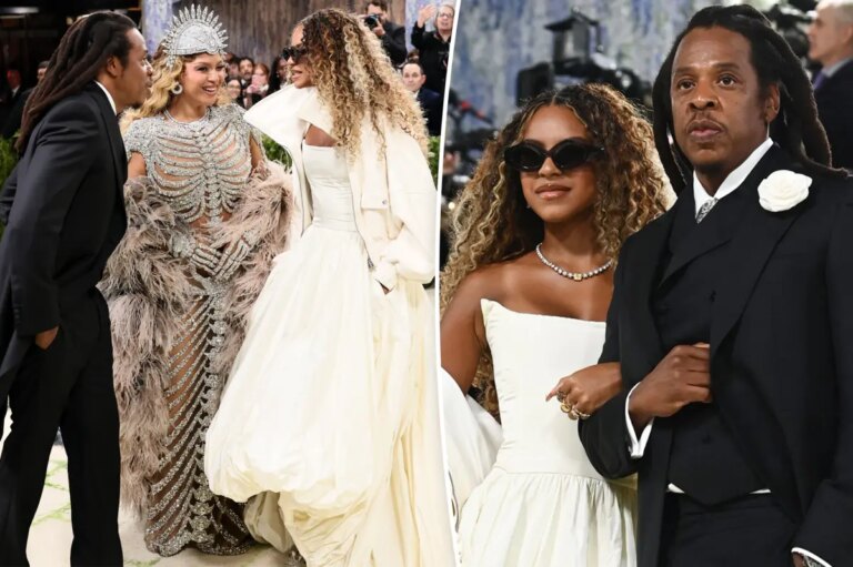 Blue Ivy, 14, Steals the Show by Playfully Dodging Dad Jay Z’s Request at Met Gala
