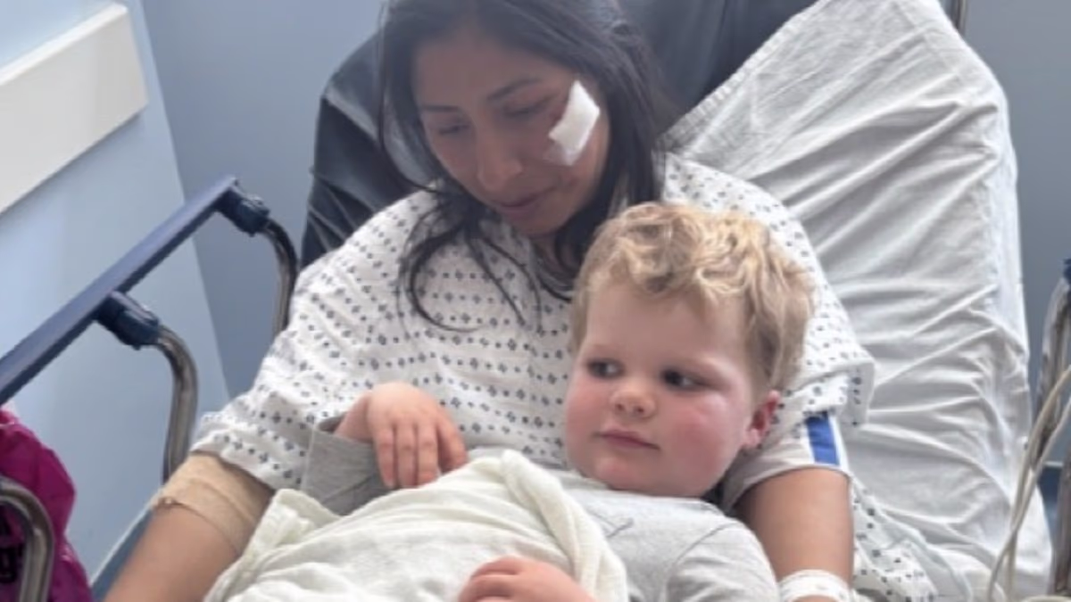 Wealthy family distraught after truck strikes son and nanny near home