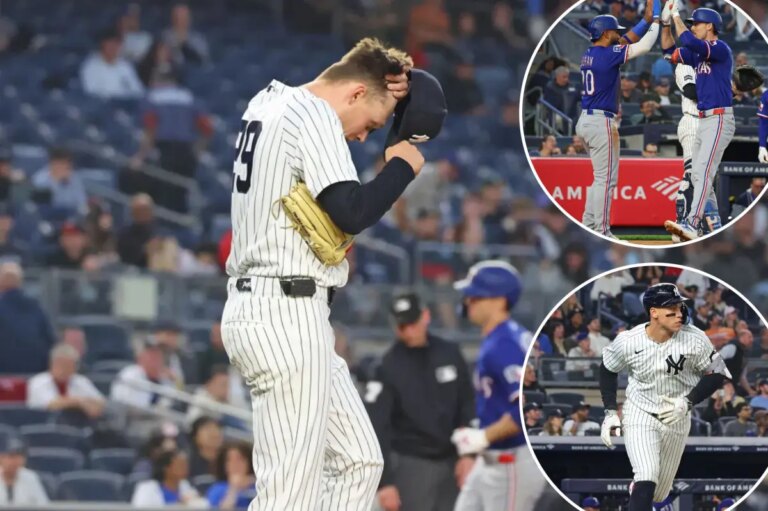 Yankees Falter as Will Warren Faces Tough Outing Against Rangers