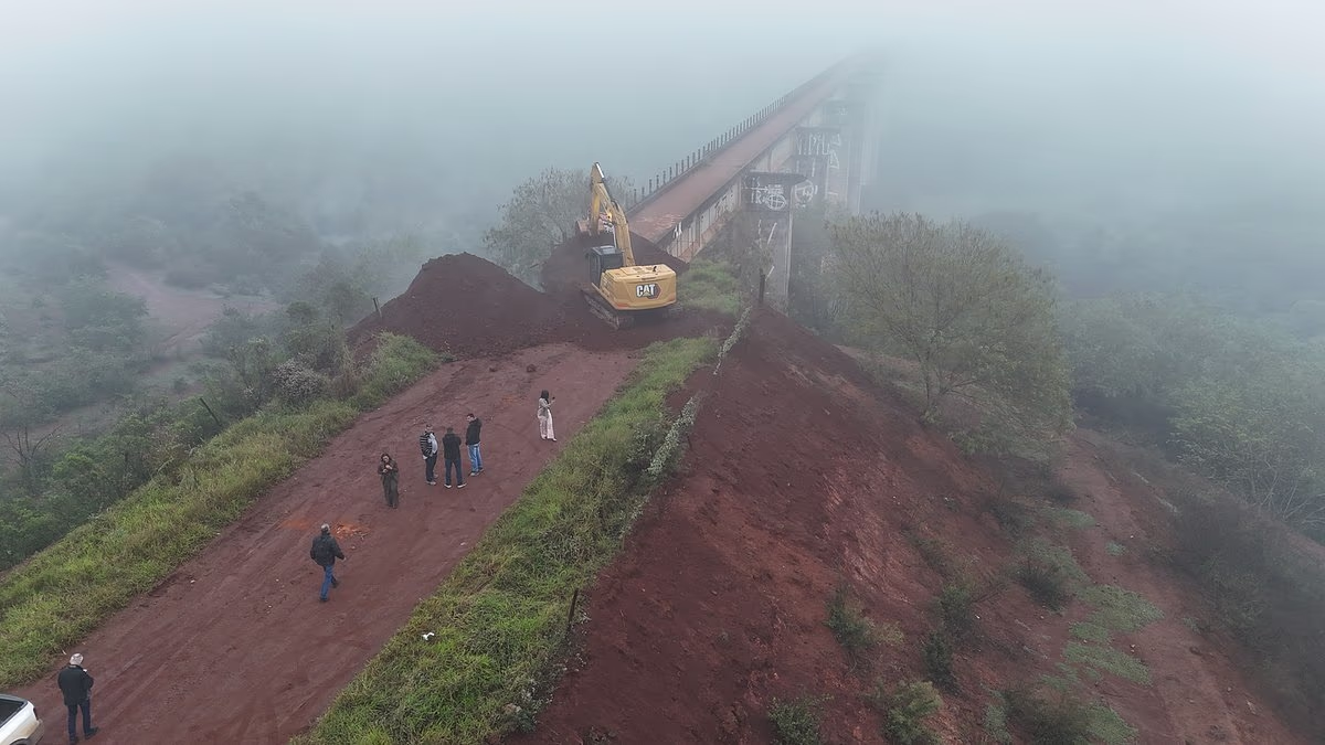 130ft Brazil bridge where student was hurled to death to be blown up