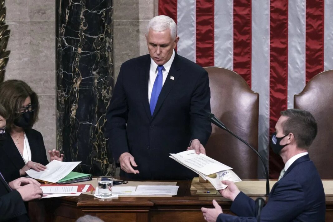 Pence says violent Jan. 6 rioters pardoned by Trump ‘should never get a dime’