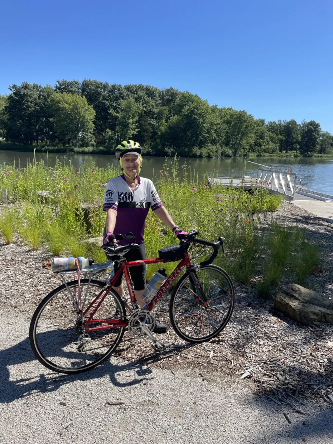 75-year-old riding to raise money for housing in Champaign Co.