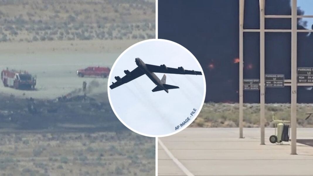8 people killed in B-52 bomber crash during 'routine test mission,' Edwards Air Force Base in Kern County, California confirms