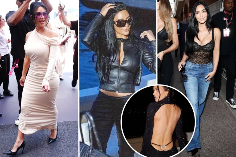 Kim Kardashian Stuns in Exclusive Gucci Ensembles at 2026 Monaco Grand Prix
