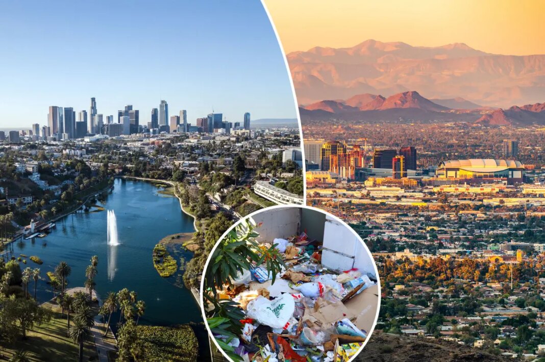 America's top 10 dirtiest cities revealed