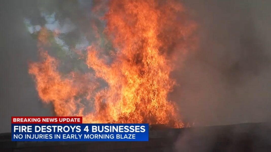 Austin, Chicago fire today guts Jay's Backyard BBQ, damages 3 other businesses at North Central Avenue and West Division Street